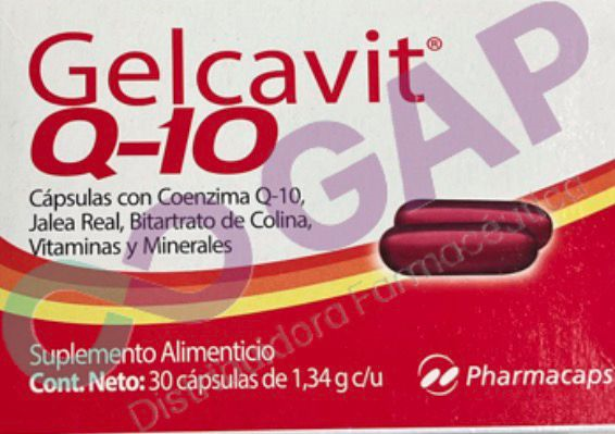GELCAVIT Q-10 30 CAPSULAS