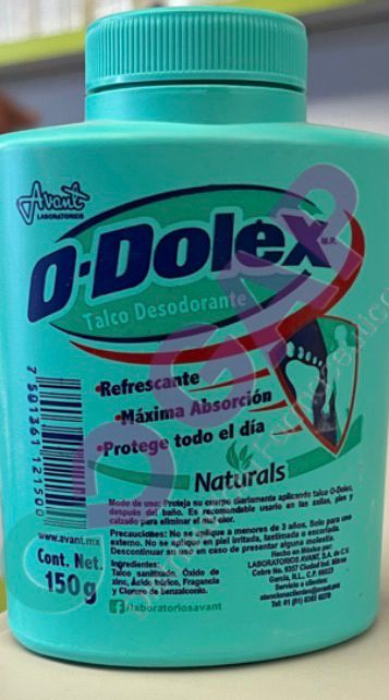 TALCO O-DOLEX NATURALS 150 G
