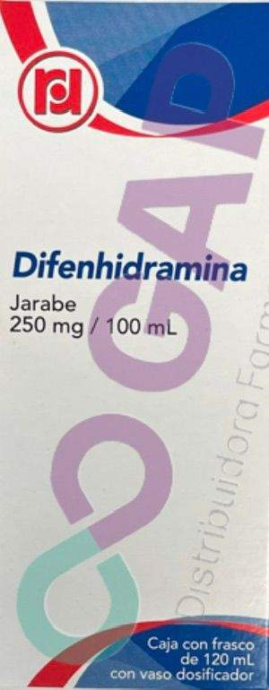 GE DIFENHIDRAMINA 250MG/100ML JBE 120ML RANDALL