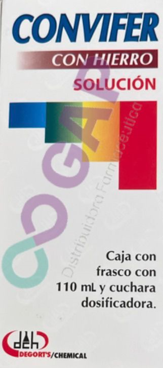 CONVIFER HIERRO SOLUCION 110 ML