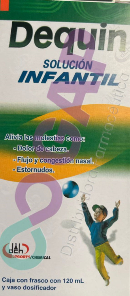 GE GUAIFE/FENILE/CLORFE/PARACE DEQUIN SOL INF 120 ML