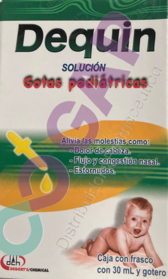 GE GUAIF/FENIL/CLORF/PARACE DEQUIN SOL GTS PED 30 ML