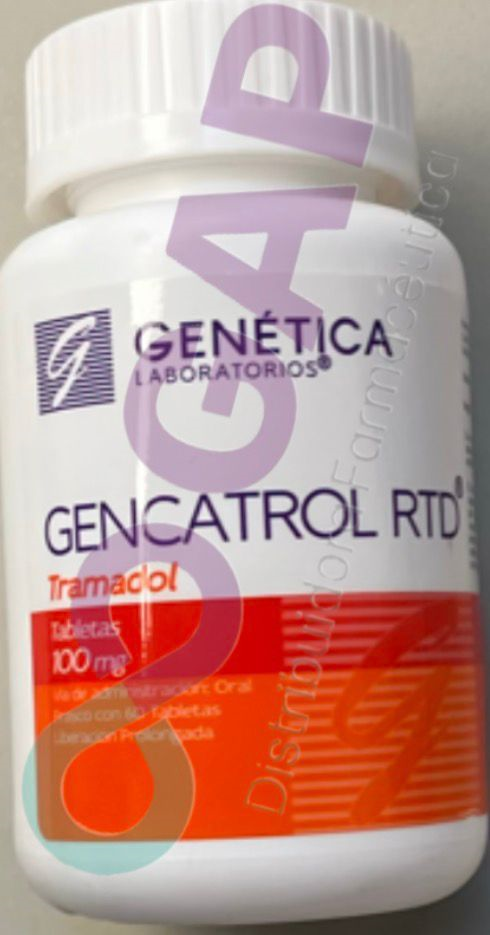 GE TRAMADOL 100MG C/60 TAB GENCATROL LP