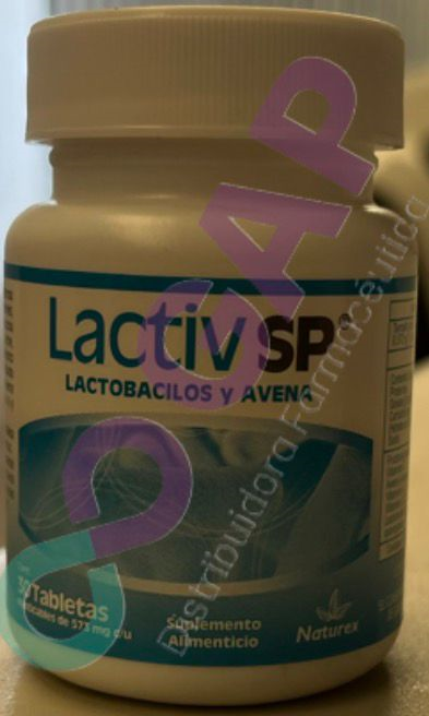 LACTIV SP LACTOBACILOS Y AVENA 30 TABLETAS MASTI