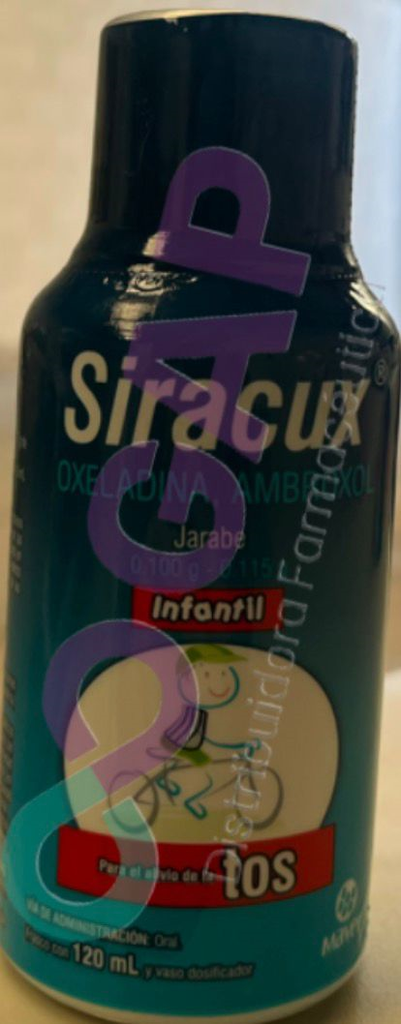 GE OXELADINA/AMBROXOL SIRACUX JBE INF 120 ML