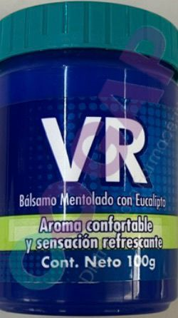 VR BALSAMO MENTOLADO C/EUCALIPTO TARRO 100 G