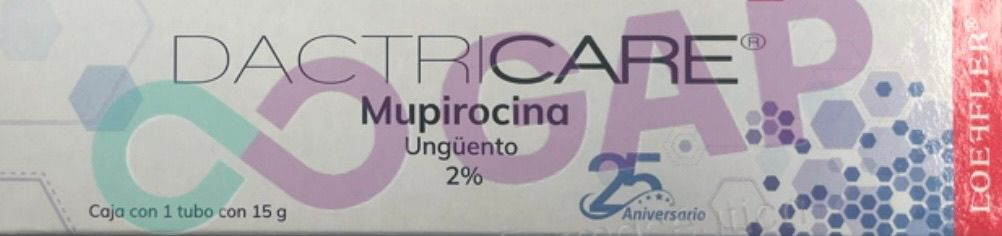 GE MUPIROCINA 2% UNG 15G DACTRICARE