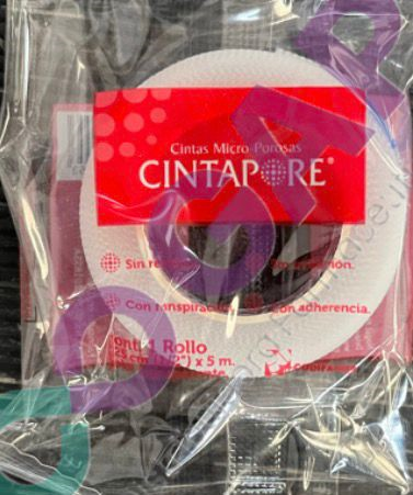CINTAPORE TRANSPARENTE ROLLO 1.25CMX5M 1 PZA