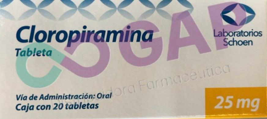 GE CLOROPIRAMIDA SHOEN 25 MG 20 TABLETAS