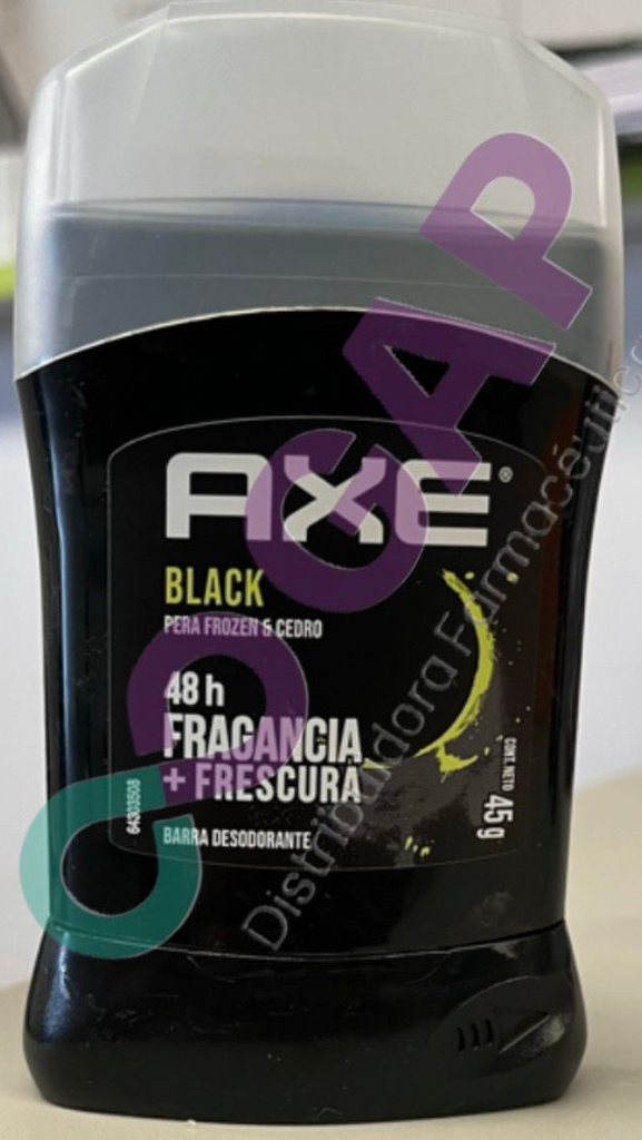 DESODORANTE AXE BARRA 45 G BLACK MEN