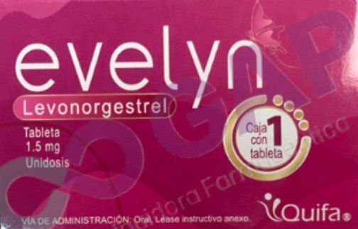 LEVONORGESTREL 1.5MG C/1 TAB EVELYN