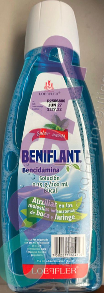 BENCIDAMINA BENIFLANT SOL FCO 360 ML